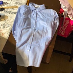Blue button down shirt for women’s brand new